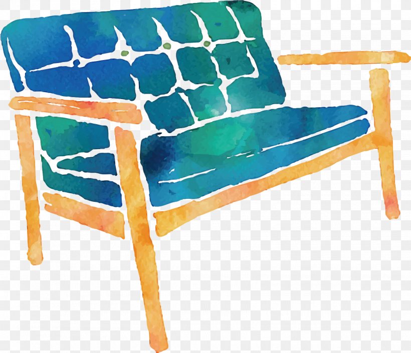 Couch Watercolor Painting Furniture Drawing, PNG, 1625x1399px, Couch, Armrest, Chair, Drawing, Furniture Download Free