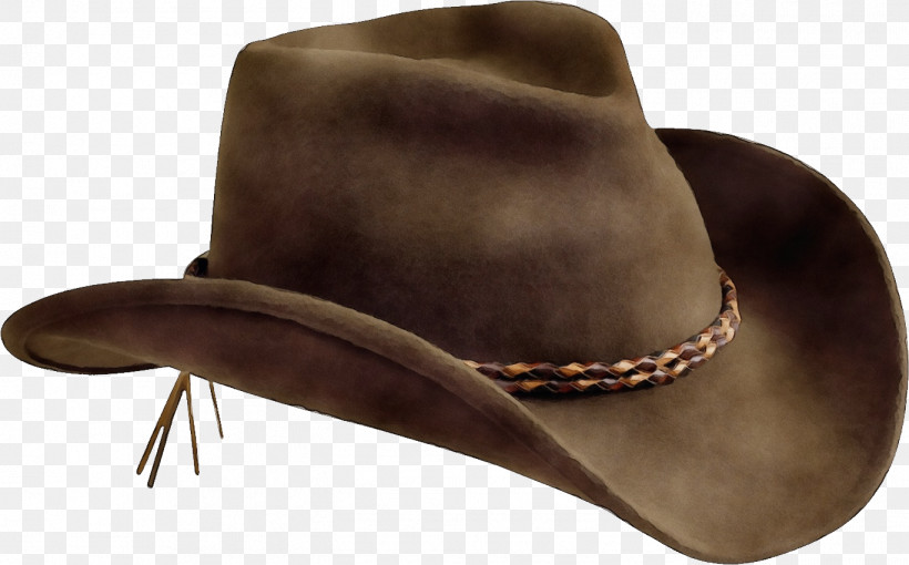 Cowboy Hat, PNG, 1368x851px, Watercolor, Beige, Brown, Cap, Clothing Download Free