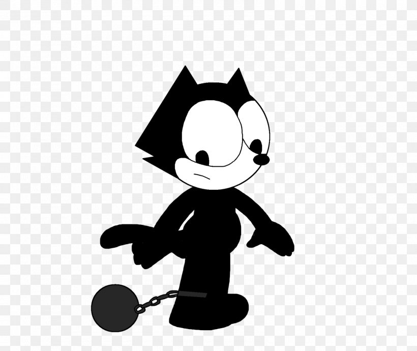 Felix The Cat Cartoonist Animated Film Silhouette, PNG, 1600x1347px, Cat, Animaatio, Animated Film, Black, Black And White Download Free