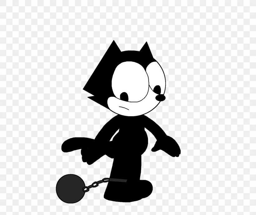 Felix The Cat Cartoonist Animated Film Silhouette, PNG, 1600x1347px ...