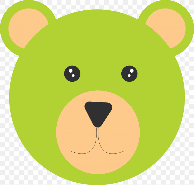 Russia Elements, PNG, 3000x2862px, Russia Elements, Bears, Green, Snout, Teddy Bear Download Free