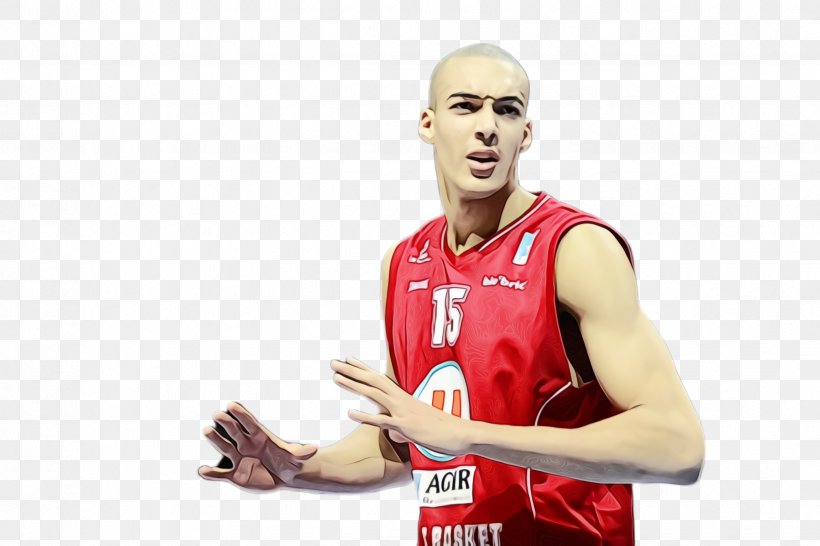 Basketball Cartoon, PNG, 2448x1632px, Rudy Gobert, Basketball, Basketball Player, Gesture, Jersey Download Free