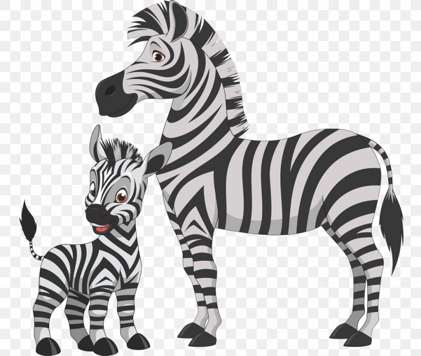 Foal Zebra Horse Clip Art, PNG, 1000x846px, Foal, Black And White, Cuteness, Drawing, Fauna Download Free