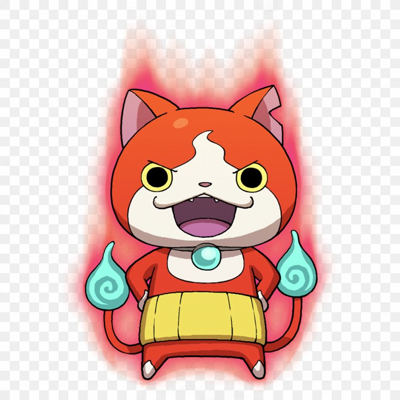 Yo-kai Watch Blasters Yo-Kai Busters Yo-kai Watch 2 Jibanyan, PNG, 1024x1024px, Yokai Watch Blasters, Carnivoran, Cartoon, Cat, Cat Like Mammal Download Free