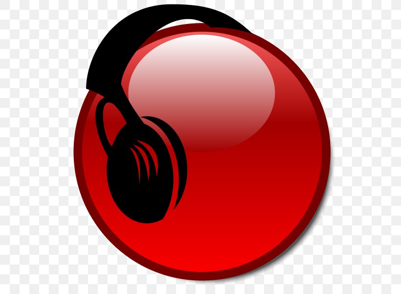 Audio Headphones Technology Circle Clip Art, PNG, 600x600px, Audio, Audio Equipment, Headphones, Red, Symbol Download Free