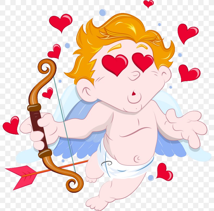 Cupid And Psyche, PNG, 800x811px, Watercolor, Cartoon, Flower, Frame, Heart Download Free