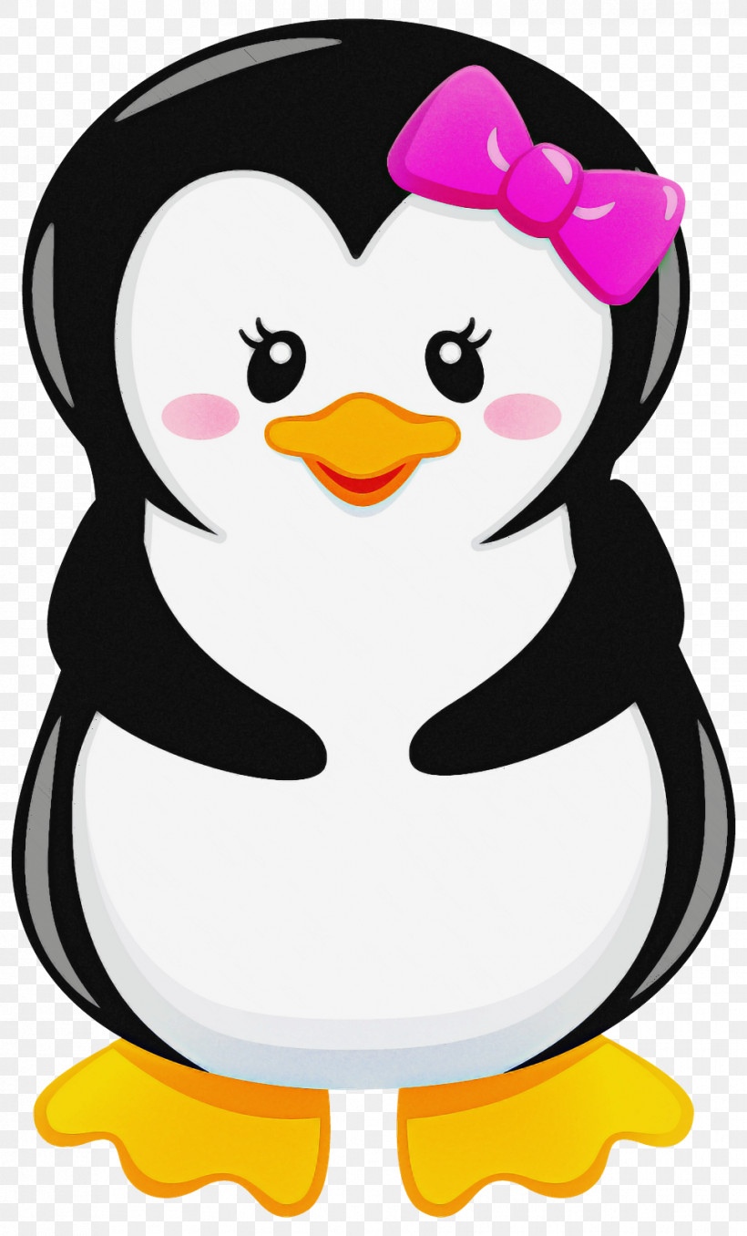 Penguin, PNG, 967x1600px, Flightless Bird, Beak, Bird, Cartoon, Penguin Download Free