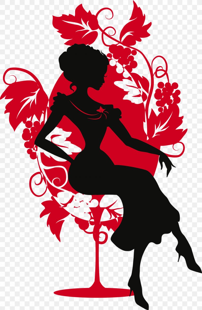 Silhouette, PNG, 1000x1531px, Silhouette, Art, Artwork, Fictional Character, Flower Download Free