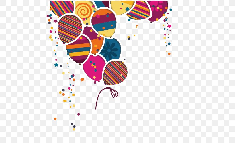 Birthday Cake Greeting Card Balloon, PNG, 500x500px, Birthday Cake, Area, Balloon, Birthday, Child Download Free