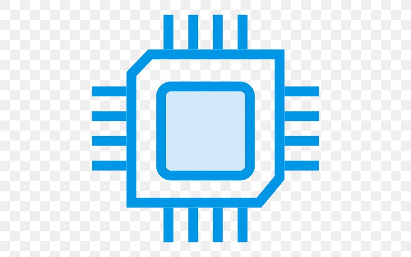 Central Processing Unit Integrated Circuits & Chips Chipset, PNG, 512x512px, Central Processing Unit, Area, Blue, Brand, Chipset Download Free