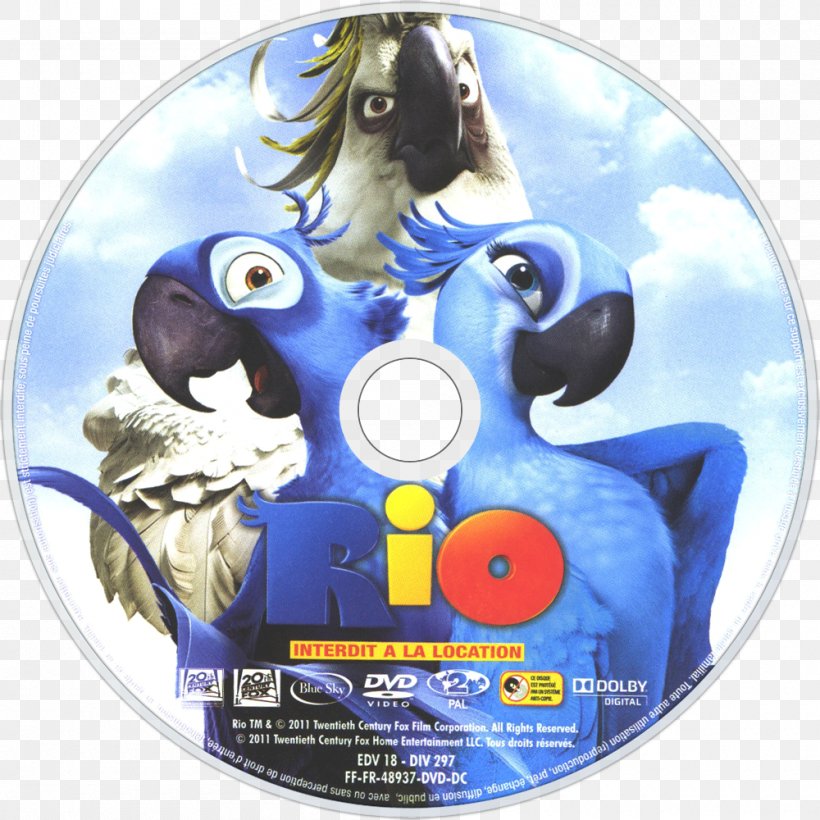 Blu-ray Disc Rio Television 0 The Movie Database, PNG, 1000x1000px, 2011, Bluray Disc, Art, Compact Disc, Dvd Download Free