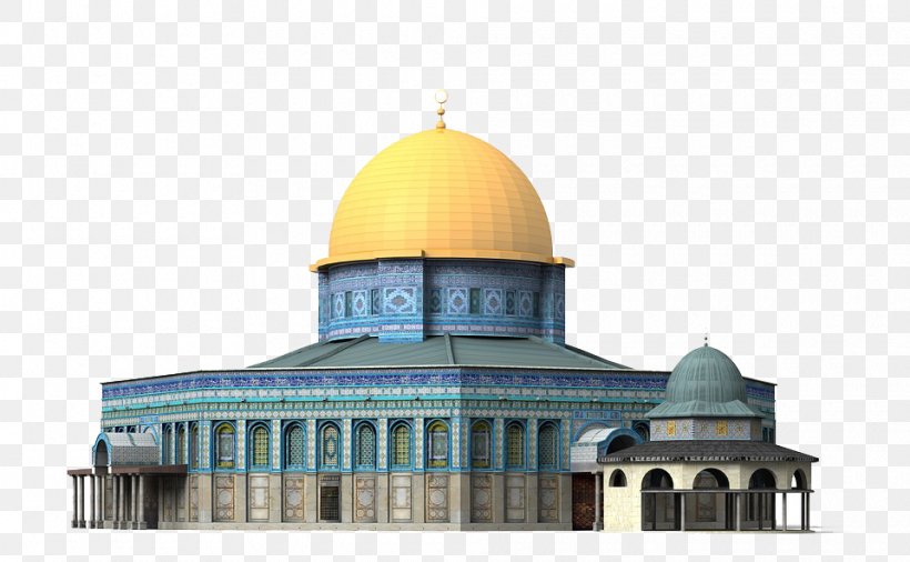 Dome Of The Rock Illustration, PNG, 960x593px, 3d Computer Graphics, 3d Modeling, Dome Of The Rock, Brand, Building Download Free