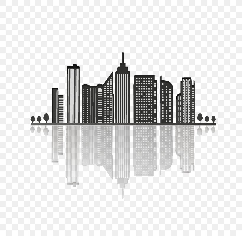 Vector Graphics Silhouette Building Construction, PNG, 800x800px, Silhouette, Building, City, Company, Construction Download Free