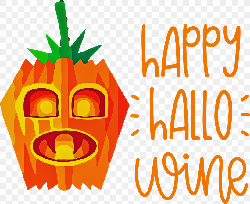 Happy Halloween, PNG, 3000x2448px, Happy Halloween, Cartoon, Fruit, Jackolantern, Lantern Download Free
