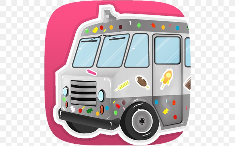 Ice Cream Truck Android Euro Truck Simulator 2 City Truck Game Simulator Puzzle Game, PNG, 512x512px, Ice Cream Truck, Android, App Store, Automotive Design, Brand Download Free