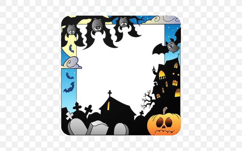 Picture Frames Royalty-free Clip Art, PNG, 512x512px, Picture Frames, Flightless Bird, Halloween, Jacko Lantern, Mousepad Download Free