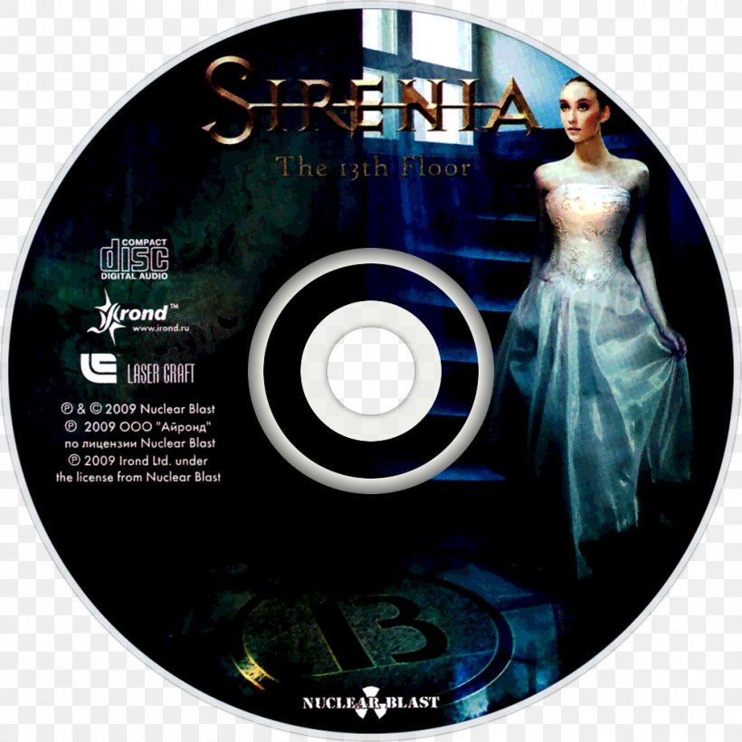 Sirenia The 13th Floor DVD STXE6FIN GR EUR, PNG, 1000x1000px, Sirenia, Compact Disc, Dvd, Stxe6fin Gr Eur Download Free