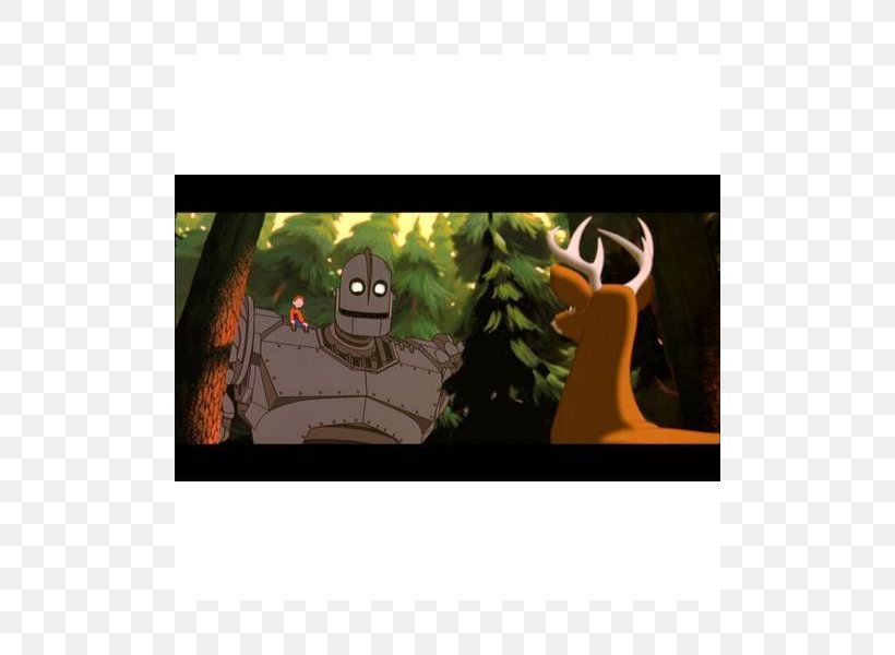 The Iron Giant Robot Film 0 Deer, PNG, 800x600px, 1999, Iron Giant, Brand, Deer, Film Download Free