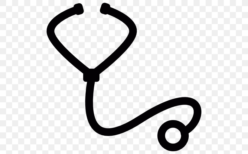 Stethoscope Medicine Physician, PNG, 512x512px, Stethoscope, Black And White, Body Jewelry, Cardiology, Clinic Download Free