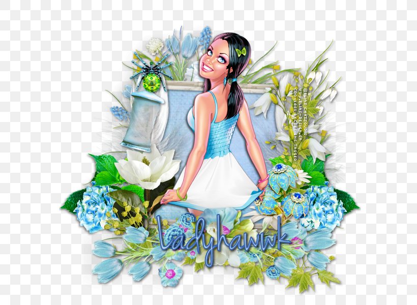 Floral Design Fairy Flowering Plant, PNG, 600x600px, Floral Design, Art, Fairy, Fictional Character, Flora Download Free