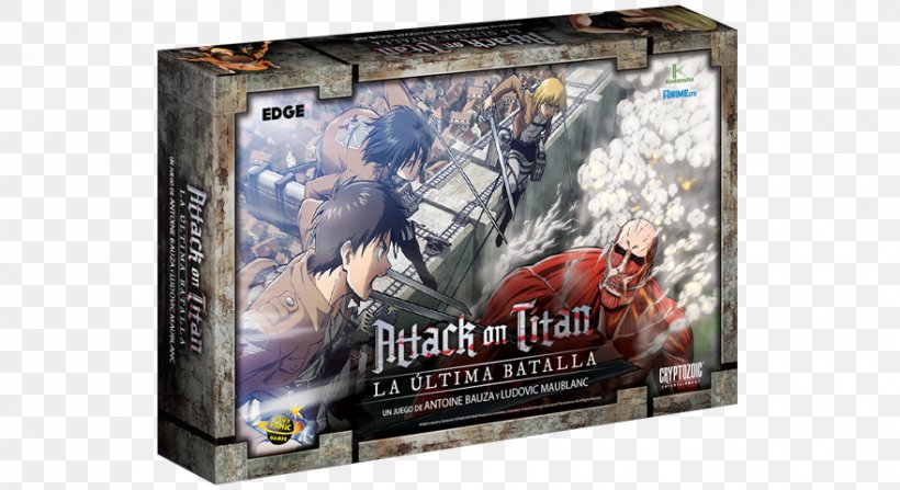 Board Game Attack On Titan: The Last Stand Cryptozoic Entertainment Card Game, PNG, 880x480px, Board Game, Advertising, Attack On Titan, Card Game, Card Wars Download Free
