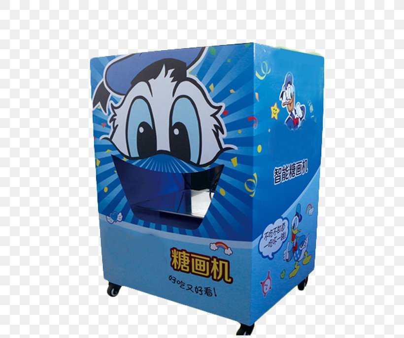 Donald Duck Sugar Painting, PNG, 668x687px, Donald Duck, Candy, Chair, Furniture, Machine Download Free