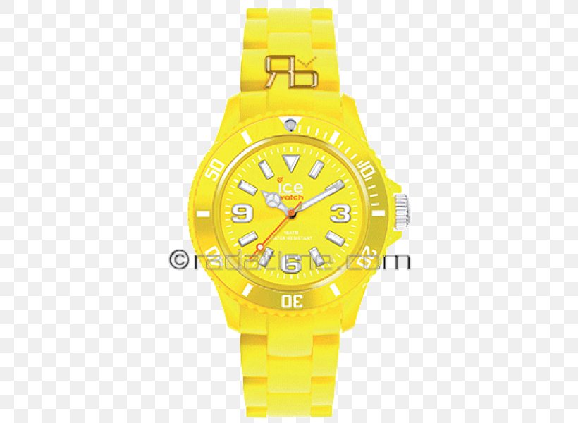 Ice Watch Swatch Yellow Watch Strap, PNG, 600x600px, Ice Watch, Bracelet, Brand, Dial, Icewatch Ice Glitter Download Free
