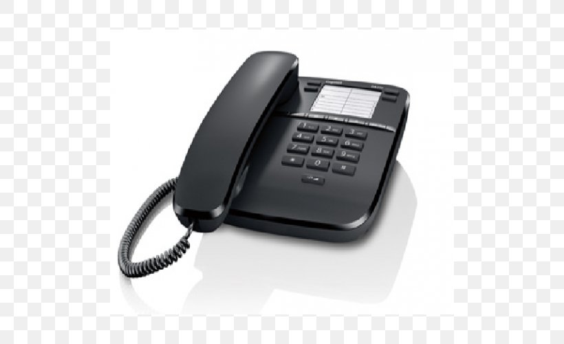 Gigaset Communications Gigaset DA310 Telephone Home & Business Phones Analog Signal, PNG, 500x500px, Gigaset Communications, Analog Signal, Automatic Redial, Caller Id, Corded Phone Download Free