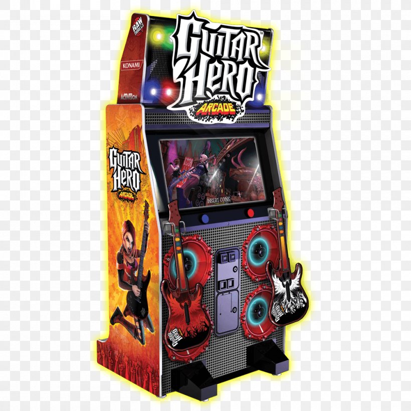 Guitar Hero III: Legends Of Rock Guitar Hero Arcade Guitar Hero: Warriors Of Rock Arcade Game, PNG, 1000x1000px, Guitar Hero, Activision, Amusement Arcade, Arcade Game, Game Download Free