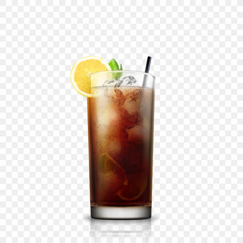 Rum And Coke Cocktail Distilled Beverage Fizzy Drinks Mai Tai, PNG, 1500x1500px, Watercolor, Cartoon, Flower, Frame, Heart Download Free