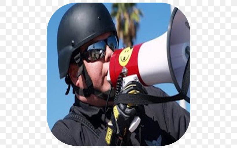 Siren Police Megaphone Bicycle Helmets App Store, PNG, 512x512px, Siren, Alarm Device, App Annie, App Store, Bicycle Clothing Download Free