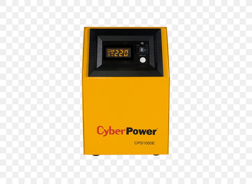 Cyberp CPS1000E, PNG, 600x600px, Ups, Artikel, Computer, Electric Battery, Electric Potential Difference Download Free