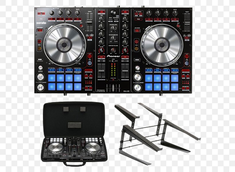 DJ Controller Pioneer DJ Pioneer DDJ-SR Disc Jockey DJ Mixer, PNG, 600x600px, Dj Controller, Audio, Audio Equipment, Audio Mixers, Cdj Download Free