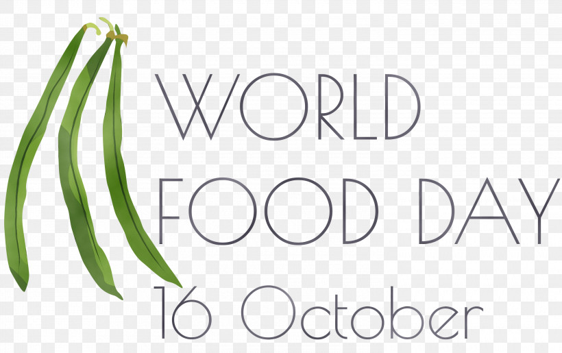 Logo Font Leaf Line Meter, PNG, 3000x1885px, World Food Day, Biology, Geometry, Leaf, Line Download Free