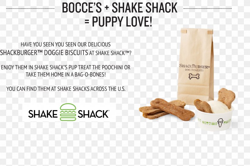 Shake Shack Menu Milkshake Dog Bocce's Bakery, PNG, 3491x2318px, Shake Shack, Dog, Dog Biscuit, Flavor, Hamburger Download Free