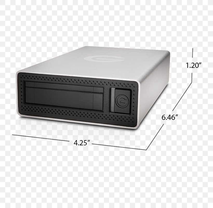Tape Drives G-Technology G-DOCK Ev Solo Enclosure USB 3.0 Hard Drives, PNG, 800x800px, Tape Drives, Computer, Computer Component, Computer Hardware, Data Storage Device Download Free