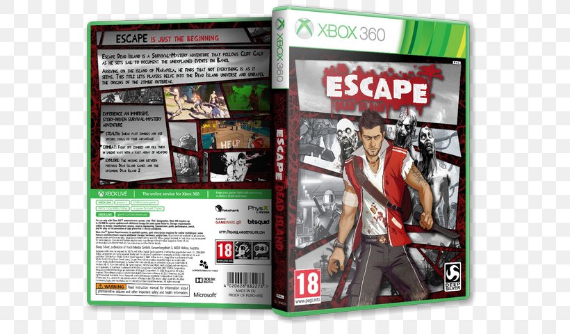 Xbox 360 Escape Dead Island Video Game Deep Silver, PNG, 639x480px, Xbox 360, Dead Island, Deep Silver, Electronic Device, Escape Dead Island Download Free