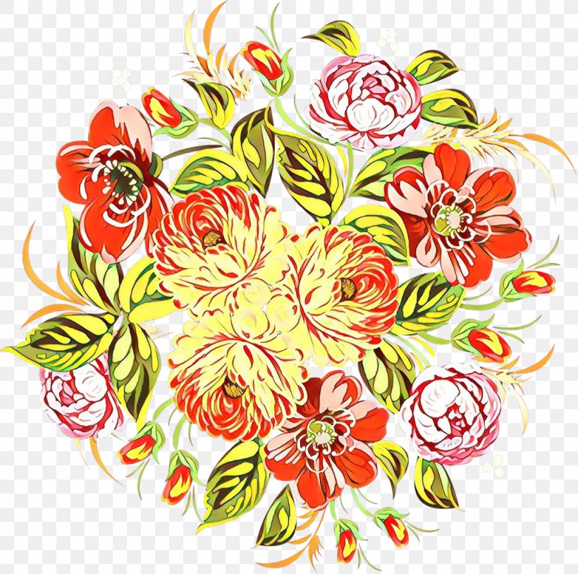 Floral Design, PNG, 1024x1017px, Cartoon, Cut Flowers, Floral Design, Flower, Plant Download Free
