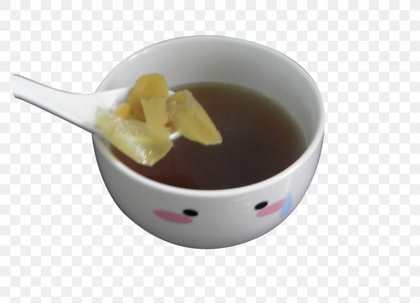 Ginger Tea Brown Sugar Soup Drink, PNG, 1662x1200px, Ginger Tea, Brown Sugar, Common Cold, Cough, Disease Download Free