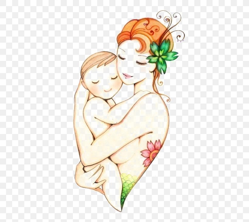 Mother Love Woman Infant Mehndi, PNG, 500x729px, Watercolor, Cartoon, Flower, Frame, Heart Download Free