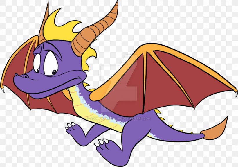 Spyro The Dragon Wyvern Video Games DeviantArt, PNG, 1023x718px, Spyro The Dragon, Art, Artist, Artwork, Cartoon Download Free
