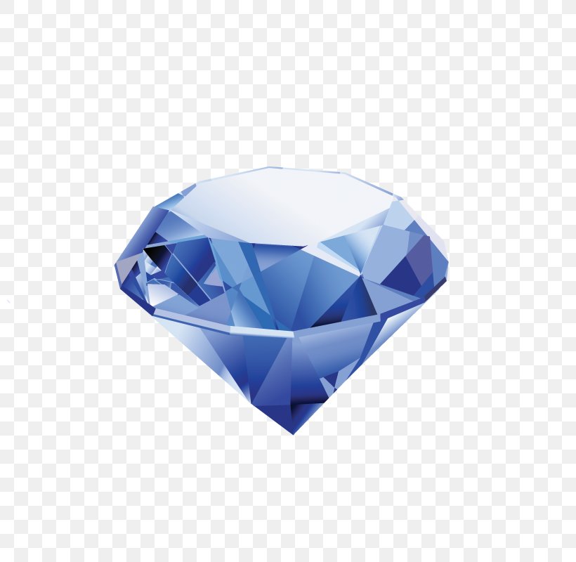 Diamond Illustration, PNG, 800x800px, Diamond, Blue, Crystal, Gemstone, Jewellery Download Free