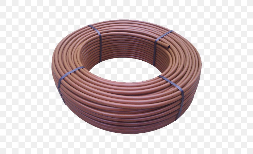Drip Irrigation Pipe Netafim Tube, PNG, 500x500px, Drip Irrigation, Cable, Copper, Greywater, Hose Download Free