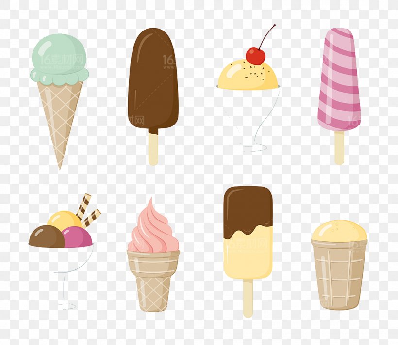 Ice Cream Cone Ice Pop, PNG, 1100x956px, Ice Cream, Cartoon, Cream, Dairy Product, Dessert Download Free