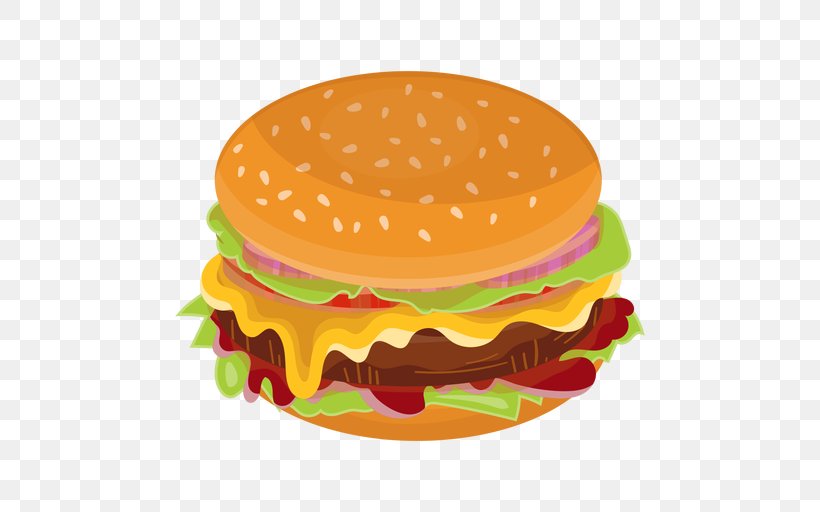 Hamburger Cheeseburger Image Food, PNG, 512x512px, Hamburger, American Food, Animation, Baked Goods, Bun Download Free