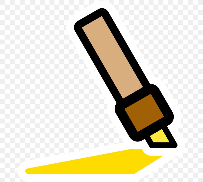 Marker Pen Yellow, PNG, 679x737px, Marker Pen, Copic, Drawing, Pen, Quill Download Free