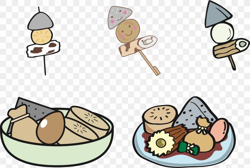 Oden Clip Art, PNG, 2400x1616px, Oden, Cartoon, Cuisine, Fiction, Food Download Free