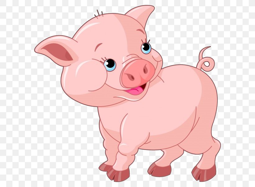 Pig Clip Art, PNG, 600x600px, Pig, Cartoon, Dog Like Mammal, Domestic Pig, Fictional Character Download Free