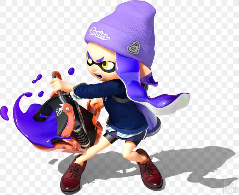 Splatoon 2 Nintendo Switch Wii U Xenoblade Chronicles 2: Torna The Golden Country, PNG, 2649x2160px, Splatoon 2, Art, Cartoon, Fictional Character, Figurine Download Free