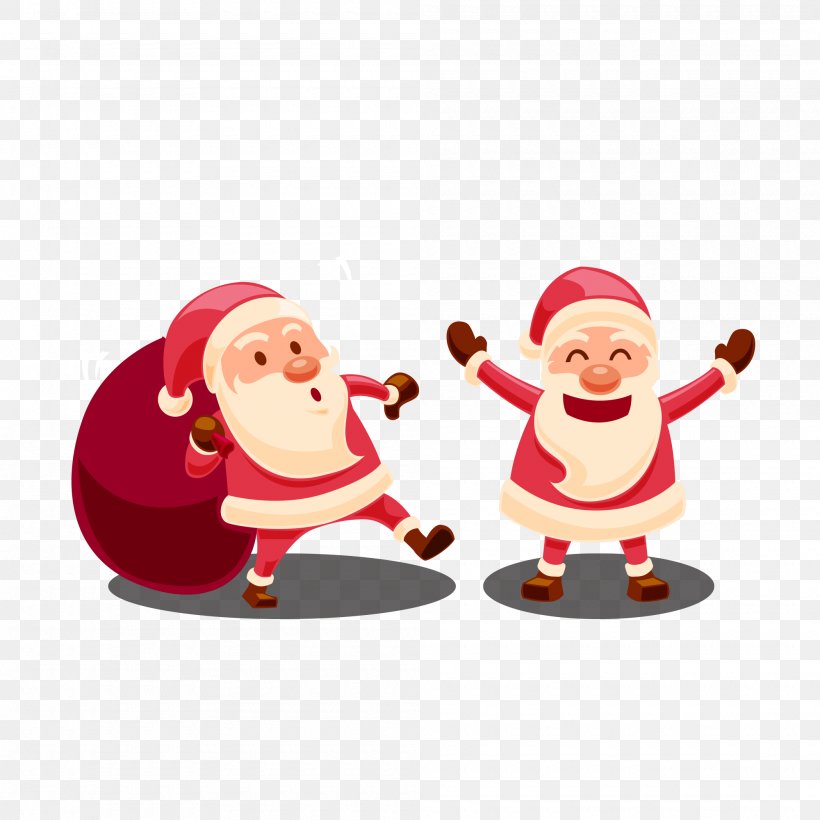 Santa Claus Gift Christmas, PNG, 2000x2000px, Santa Claus, Cartoon, Christmas, Christmas Decoration, Christmas Ornament Download Free